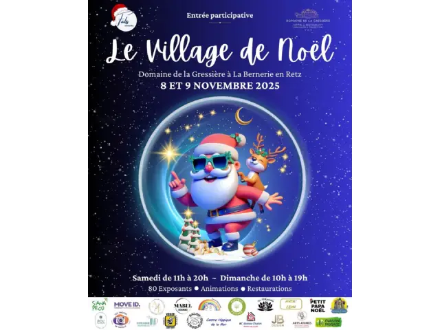 Village de Noël à la Bernerie en Retz