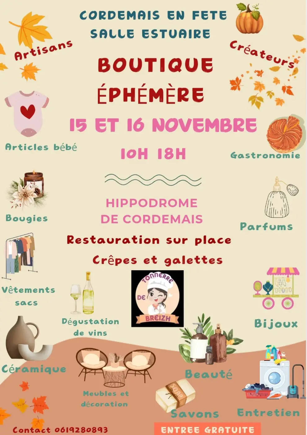 Boutique éphémère Cordemais