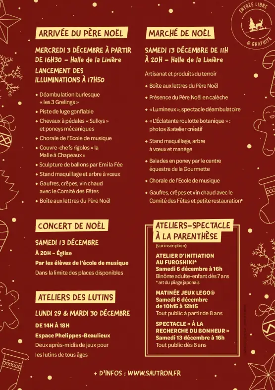 Marché de Noël à Sautron