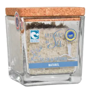 Bocal italien sel fin de guérande pour la table