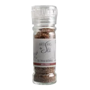 Moulin sel fin de guérande aux 4 épices