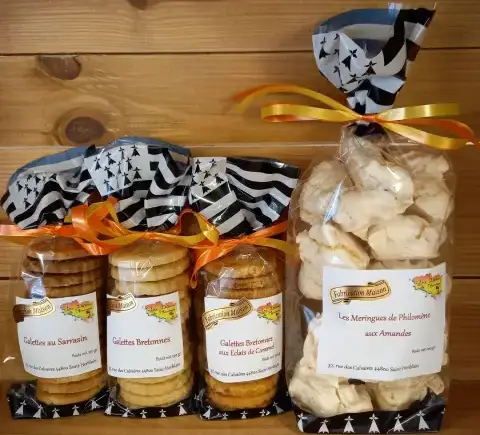 Galettes aux éclats de caramel