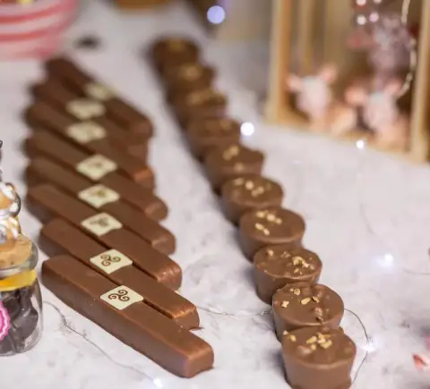 Guimauve vanille caramel chocolat