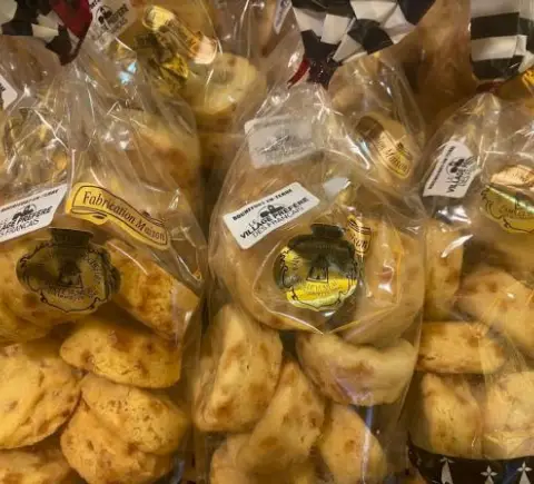 Mini cookies caramel