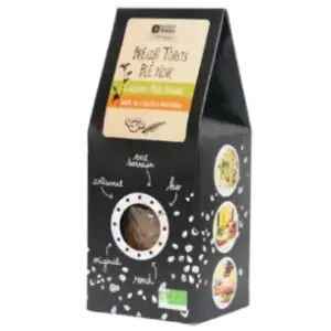 Breizh toasts blé noir, noix de cajou et romarin