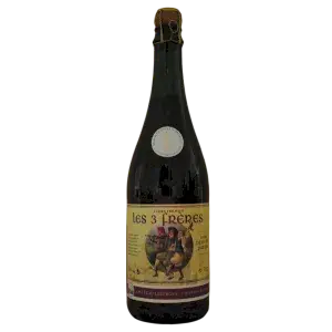Cidre fermier demi-sec bio les 3 frères (an tri beur)