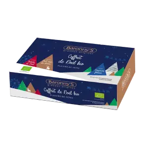 Coffret de noël plaisirs de fêtes bio