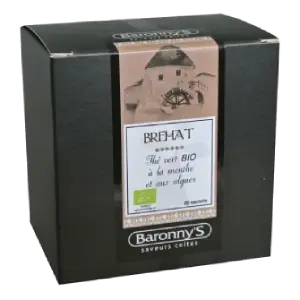 Thé bréhat vert à la menthe et aux algues bio