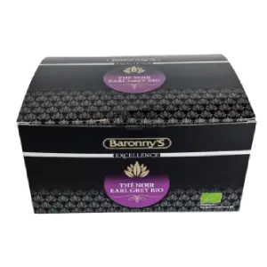 Thé noir excellence earl grey bio