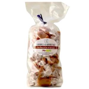 Caramels au beurre salés à la fleur de sel de guérande bio