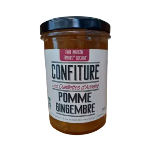 Confiture pomme gingembre