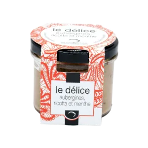 Délice d’aubergine ricotta et menthe