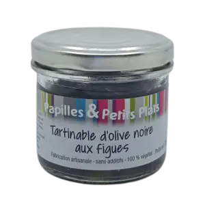 Tartinable aux olives noires et aux figues
