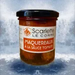 Maquereaux à la sauce tomate et aux algues en verrine