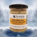 Moutarde aux perles de guilvinec en verrine