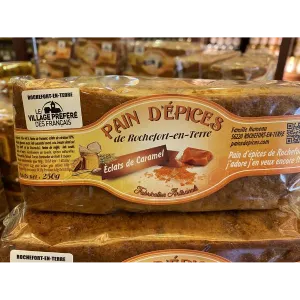 Pain d’épices aux éclats de caramel