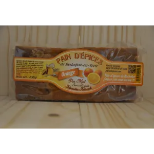 Pain d’épice aux écorces d’oranges