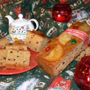 Pain d’épices de noël aux fruits confits