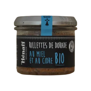 Rillettes de dorade au miel et au cidre bio