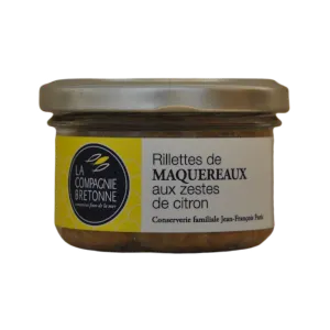 Rillettes de maquereaux aux zestes de citron
