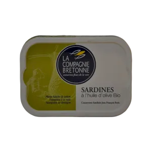 Sardines à l’huile d’olive bio