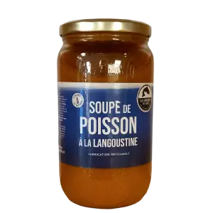 Soupe de poisson à la langoustine