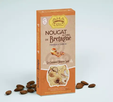 Nougat au caramel beurre salé