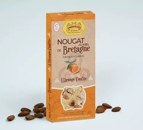 Nougat à l’orange confite