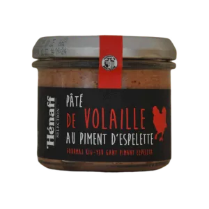 Pâté de volaille au piment d’espelette