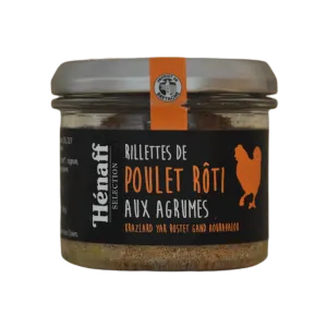 Rillettes de poulet aux agrumes